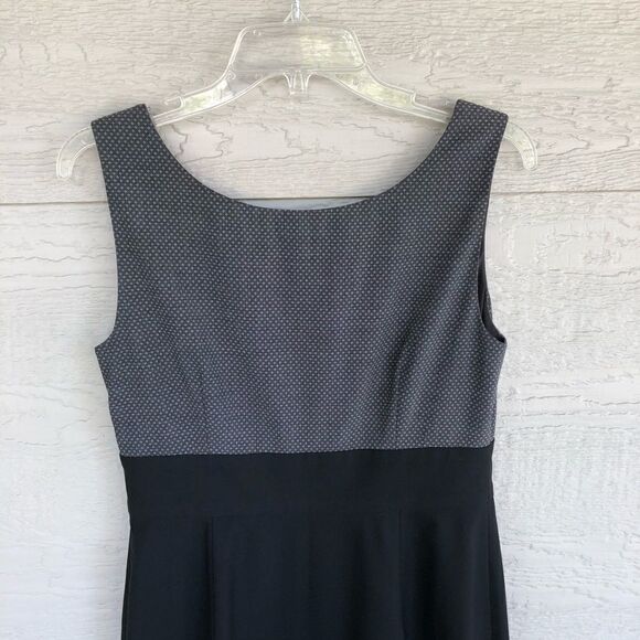 Semantiks Black Polka Dot Sleeveless Cocktail Dress Size 6 - Picture 9 of 16